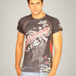 Ed Hardy Men's Sports Black T-shirt