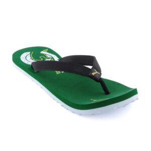 Puma Unisex Wave Green Flip Flops
