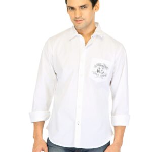 United Colors of Benetton Men Light White Shirts