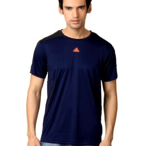 ADIDAS Men Navy Blue T-shirt