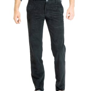 Turtle Solid Men Black Trouser