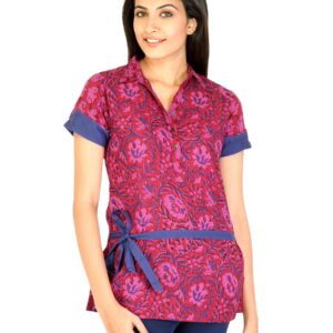 Mother Earth Women Renu Pink Kurtis