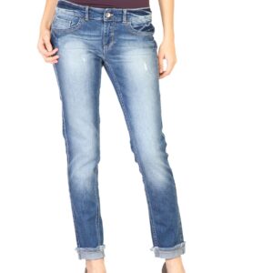 United Colors of Benetton Women Washed Blue Jeans