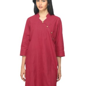 Fabindia Women Red Kurta