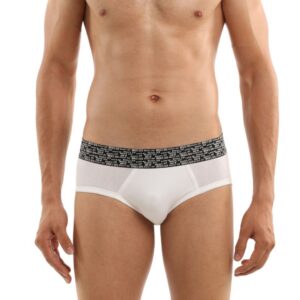 Basics Men White Hip Brief
