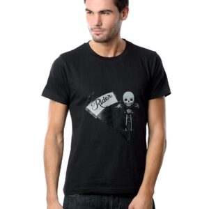 Myntra Men Rider Black T-shirt