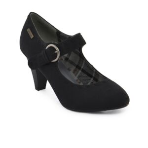 Catwalk Women Buckel Black Heels