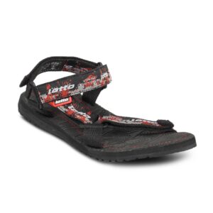 Lotto Men Rebel Black Floater