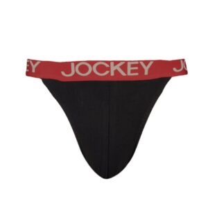 Jockey ZONE Men Black Tanga Brief US18