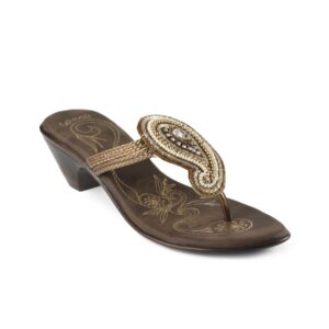 Catwalk Women Casual Bronze Heels