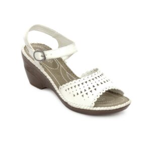Cobblerz Women White Sandals