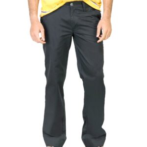 Basics Men Black Trousers