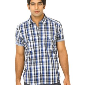 Scullers Men Scul Navy Blue Shirts