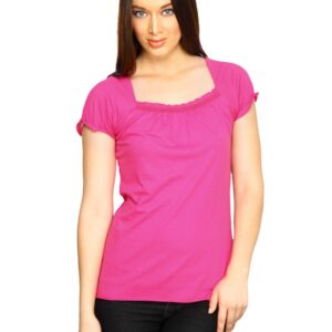 Jealous 21 Women Jealous Caley Pink Top Pink Tops