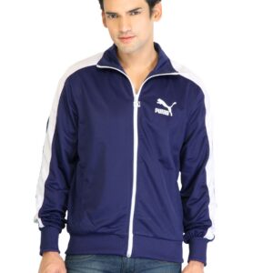 Puma Men Heroes Navy Blue Jackets