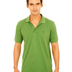 United Colors of Benetton Men Summer Green Tshirts