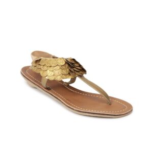 Catwalk Women Gold Flats