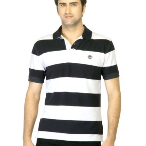 Timberland Men Navy Blue Rugby T-Shirt