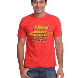 FIFA Mens 1982 Spain Red T-shirt