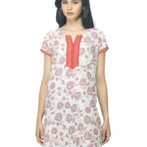 Aurelia Women Printed Red Kurta