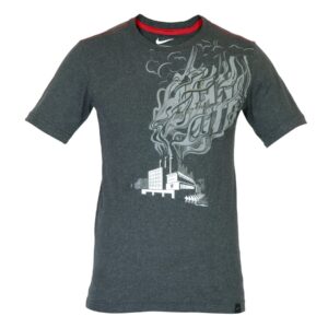 Nike Men Man U SS Authentic Grey T-shirt
