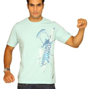 ADIDAS Men's Dare Light Blue T-shirt