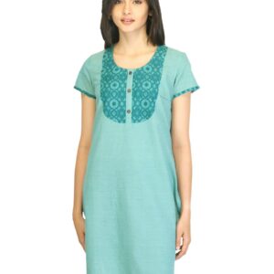Aurelia Women Green Kurta