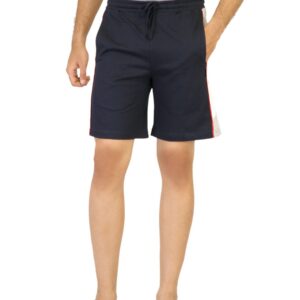 Hanes Men Knitted Blue Shorts
