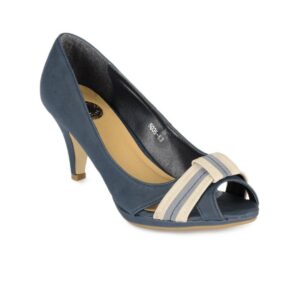 Cobblerz Women Blue Peep Toes