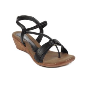 Portia Women Black Sandals