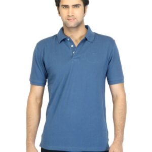 Proline Men Blue Polo T-shirt