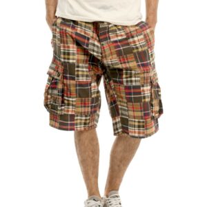 French Connection Men Multi Coloured Cargo Shorts