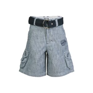 Doodle Kids Boy Striped Blue Shorts