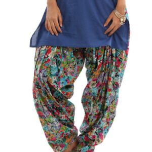 Shree Women Multi Colored Patiala