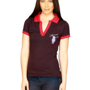 DUSG Women's Red Polo T-shirt