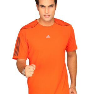 ADIDAS Men Orange T-shirt
