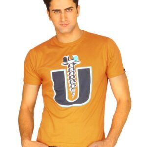 Probase Men's Screw U Orange Tshirt
