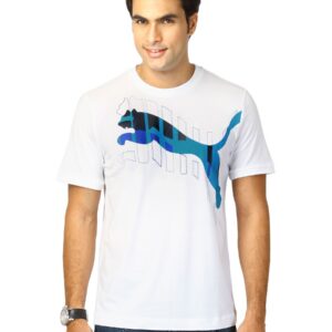 Puma Men graphic story tee White Tshirts