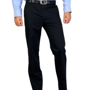 Arrow  Men Solid Black Trousers