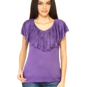 Jealous 21 Women Uri Purple Tops