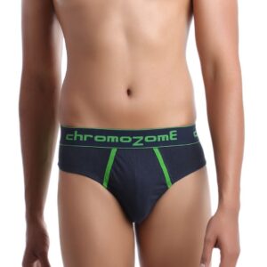 Chromozome Men Navy Blue Brief