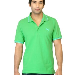 Puma Men Foundation Polo Green T-shirt