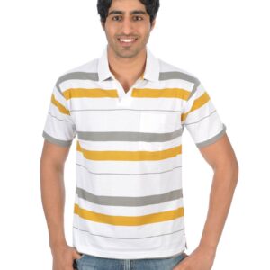 Classic Polo Men Vulcan White Polo Tshirts