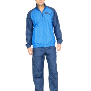 Puma Men Graphic Logo Blue Tracksuits