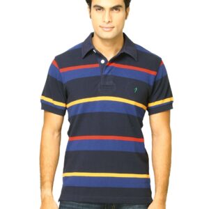 Indian Terrain Men Rico Navy Blue T-shirt