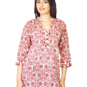 Aneri Women Gulista Red Kurta