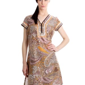 Diva Women Printed Grey Kurta