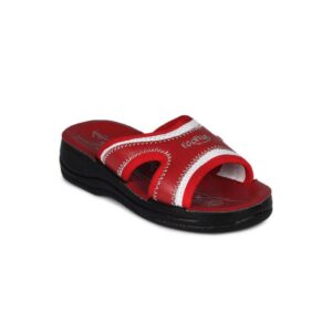Footfun Kids Unisex Red Sandals
