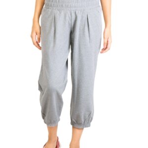 Puma Women Capri Sweat Grey Capris