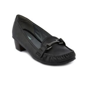 Catwalk Women Moccasin Black Heels
